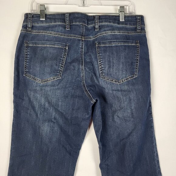 Cabi Boot Cut Jeans Women's 10 Dark Wash Mid Rise Preppy Style #333L - Picture 9 of 10
